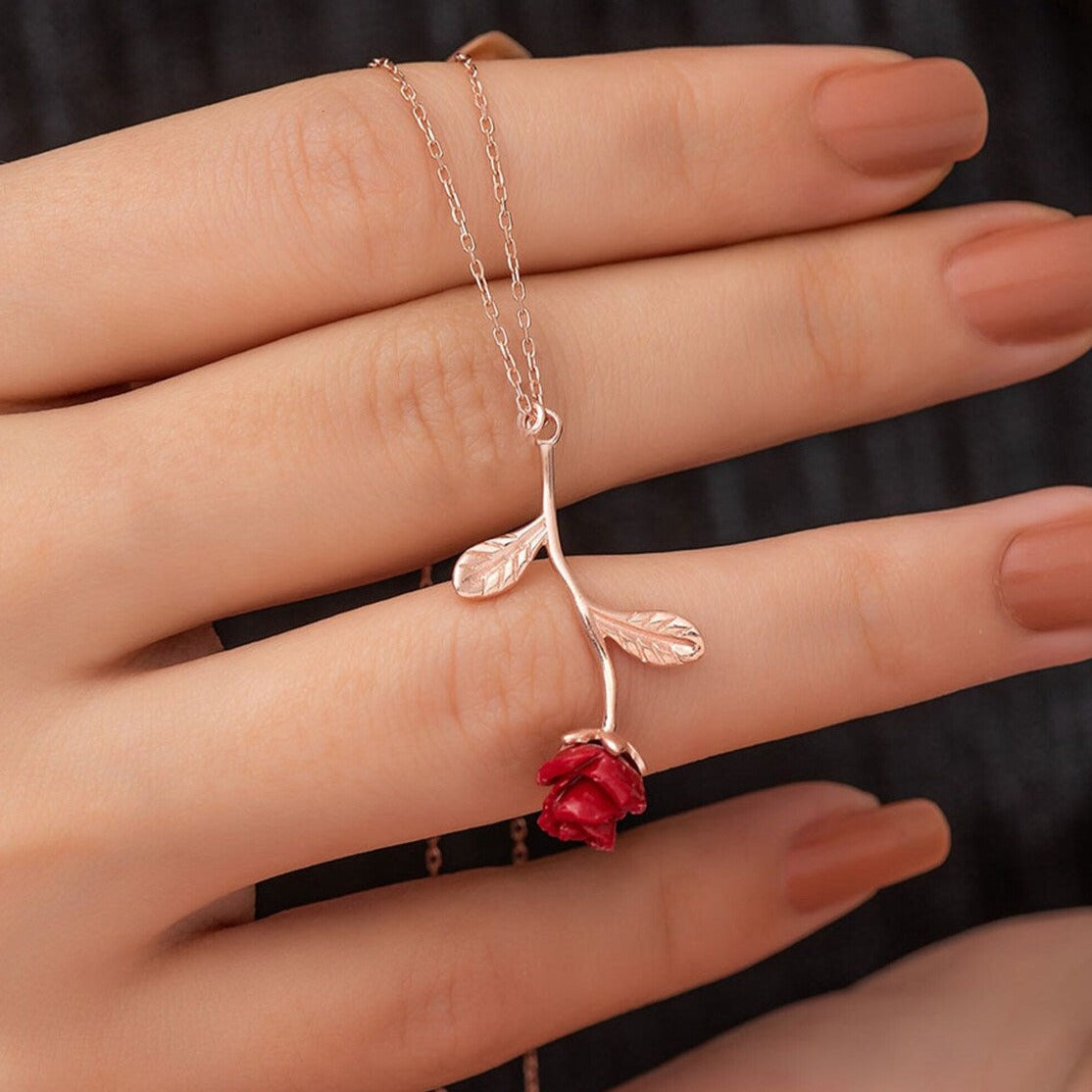 Halskette "Lovely Rose"
