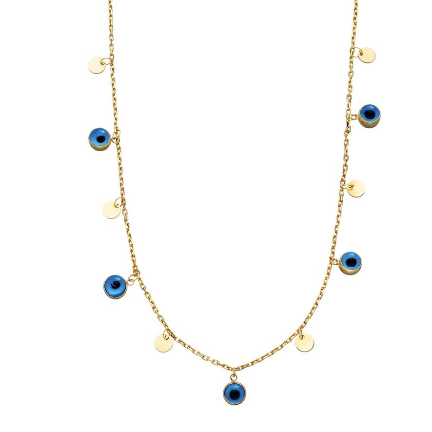 "Coin" Kette mit Nazar - ONYA