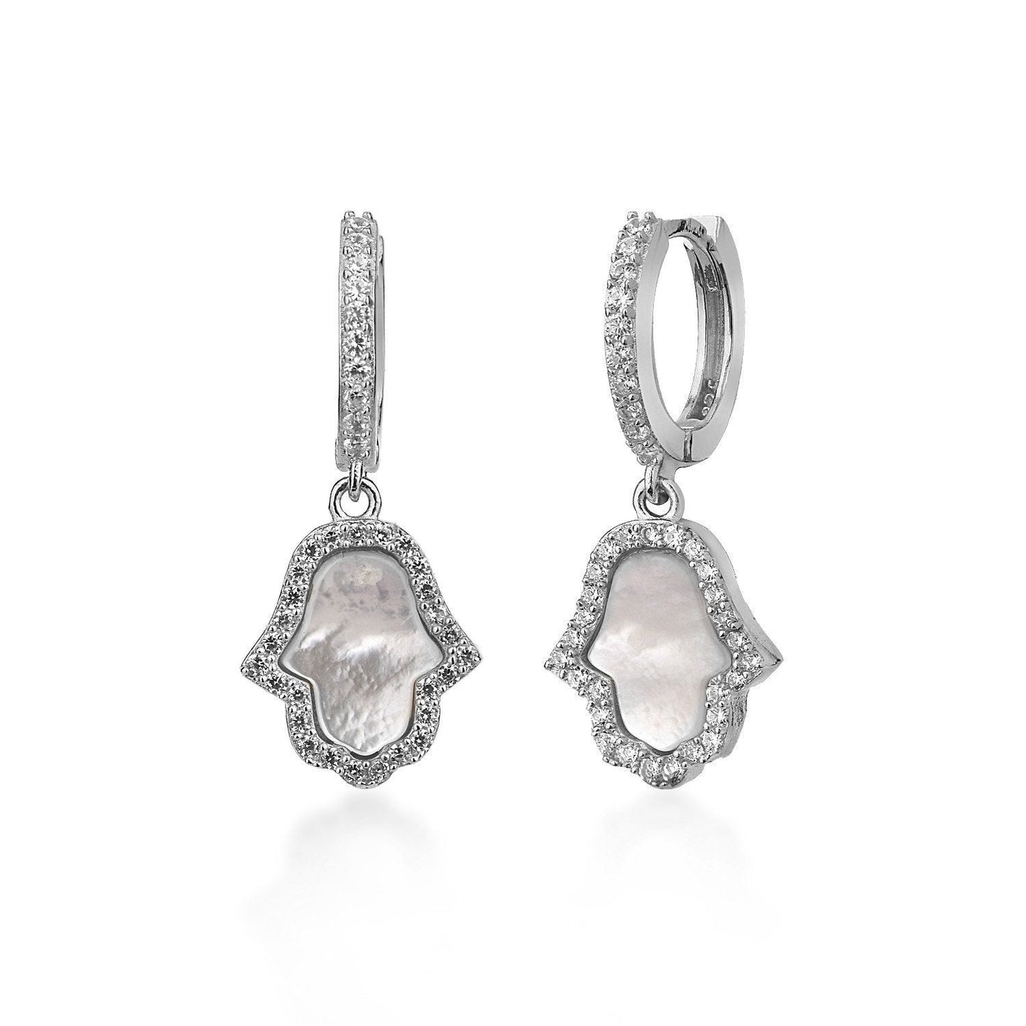 "Fatimas Hand Opal" Ohrring - ONYA