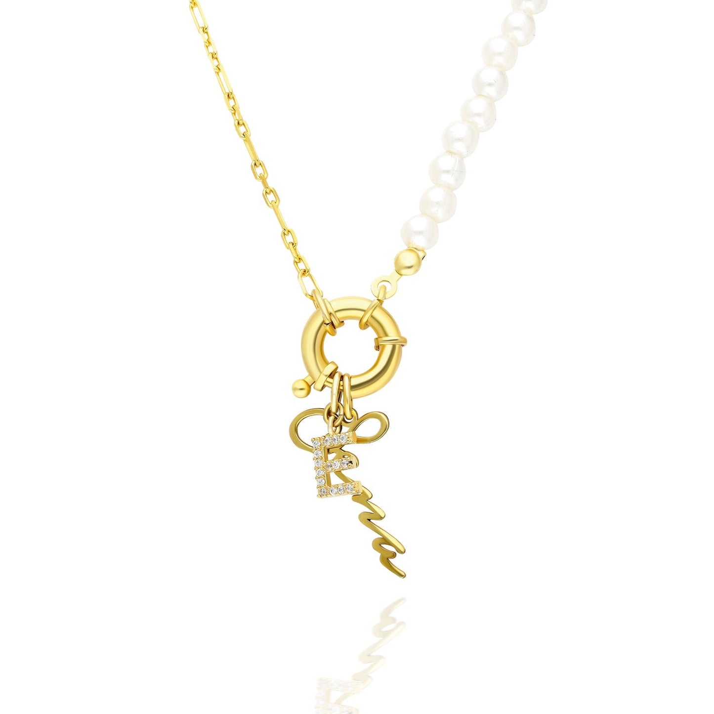 "Lock Pearl Signature" Halskette - ONYA