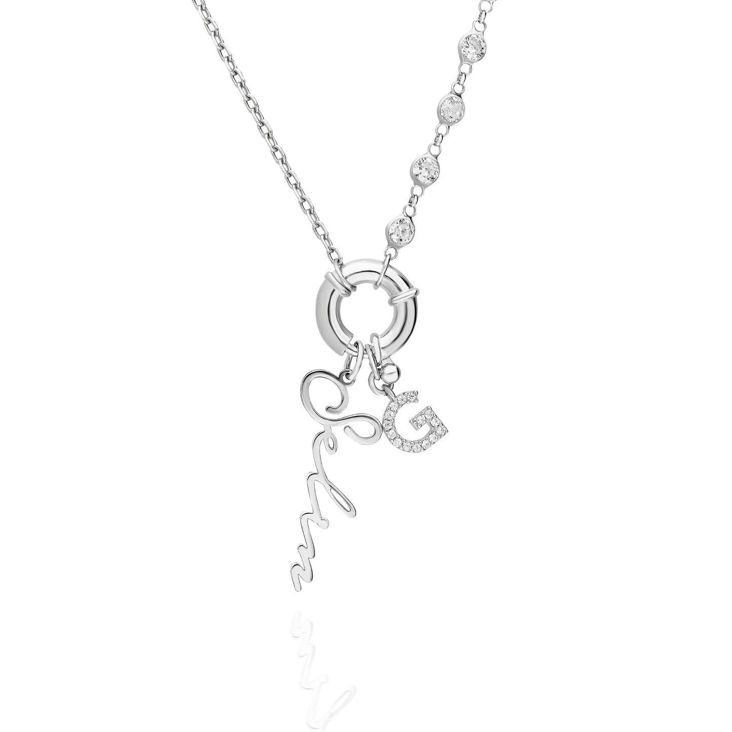"Lock Signature Letter" Halskette - ONYA