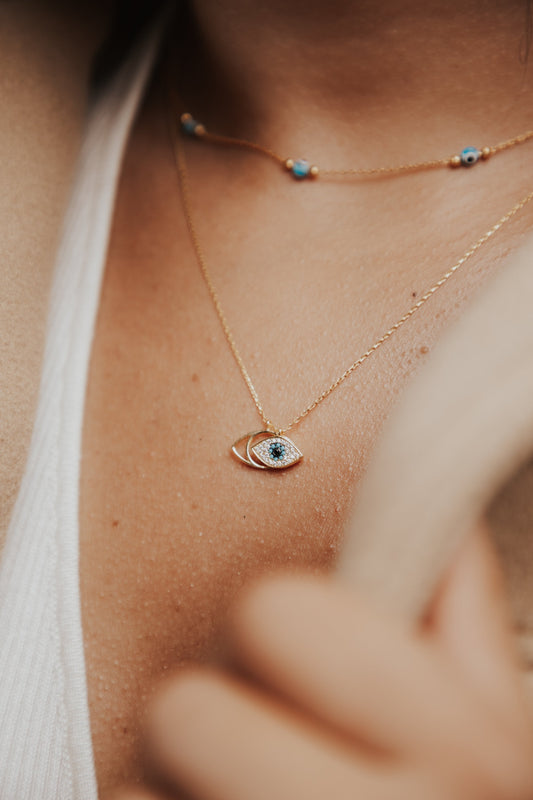 "Nazar Auge" Halskette - ONYA