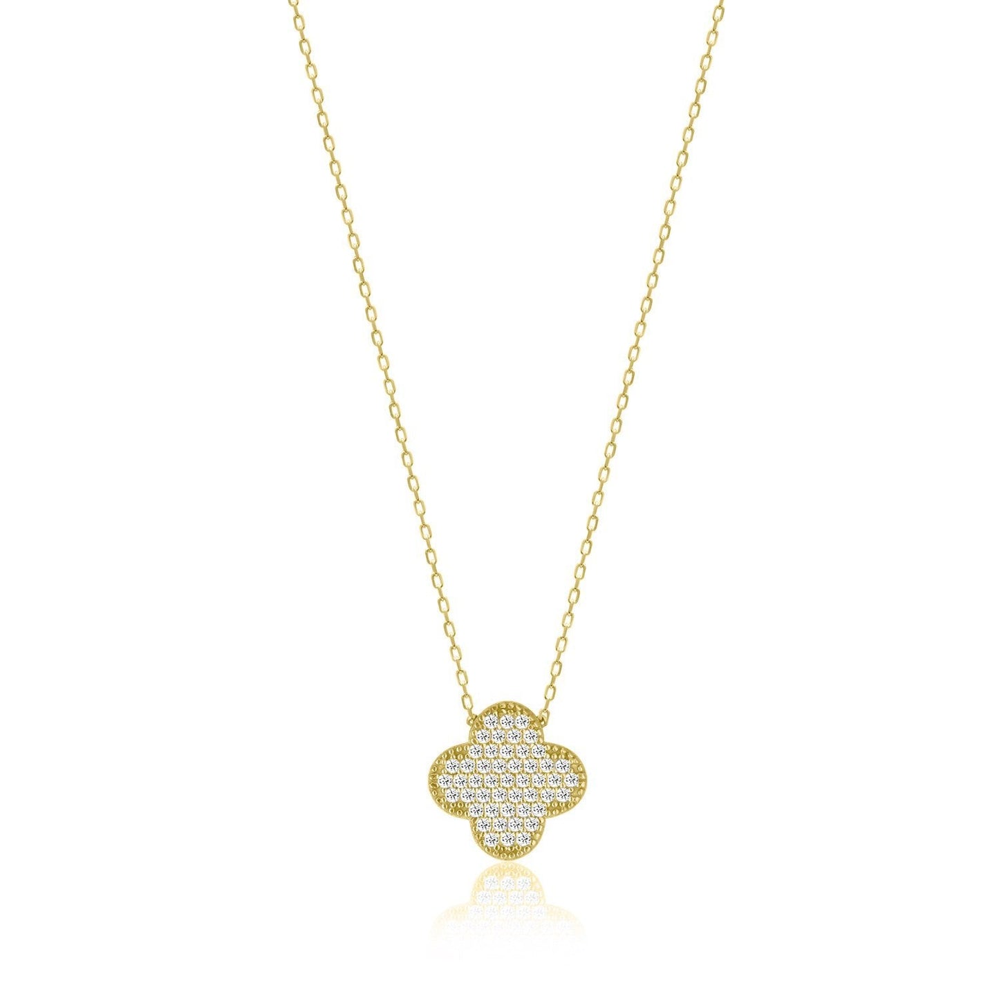 "Quatrefoil" Halskette - ONYA