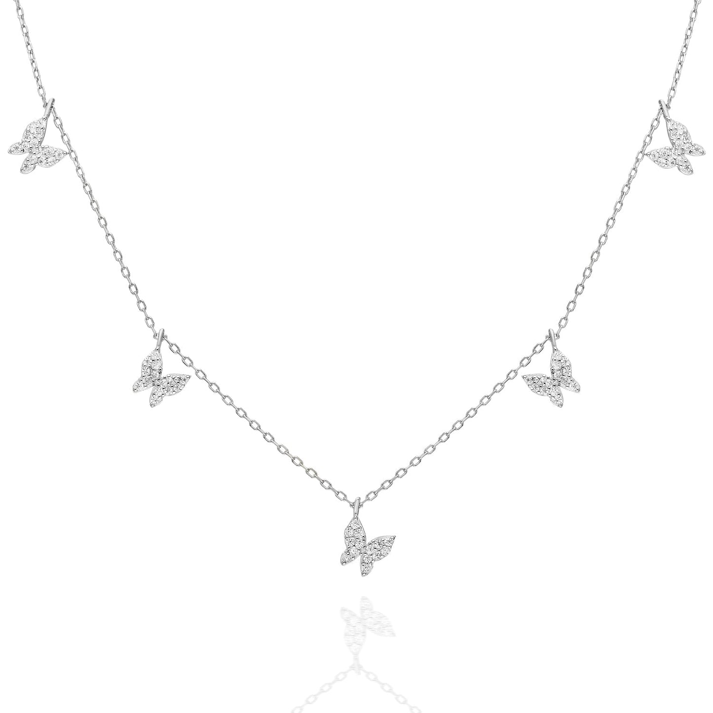 "Zircon Butterfly" Halskette - ONYA