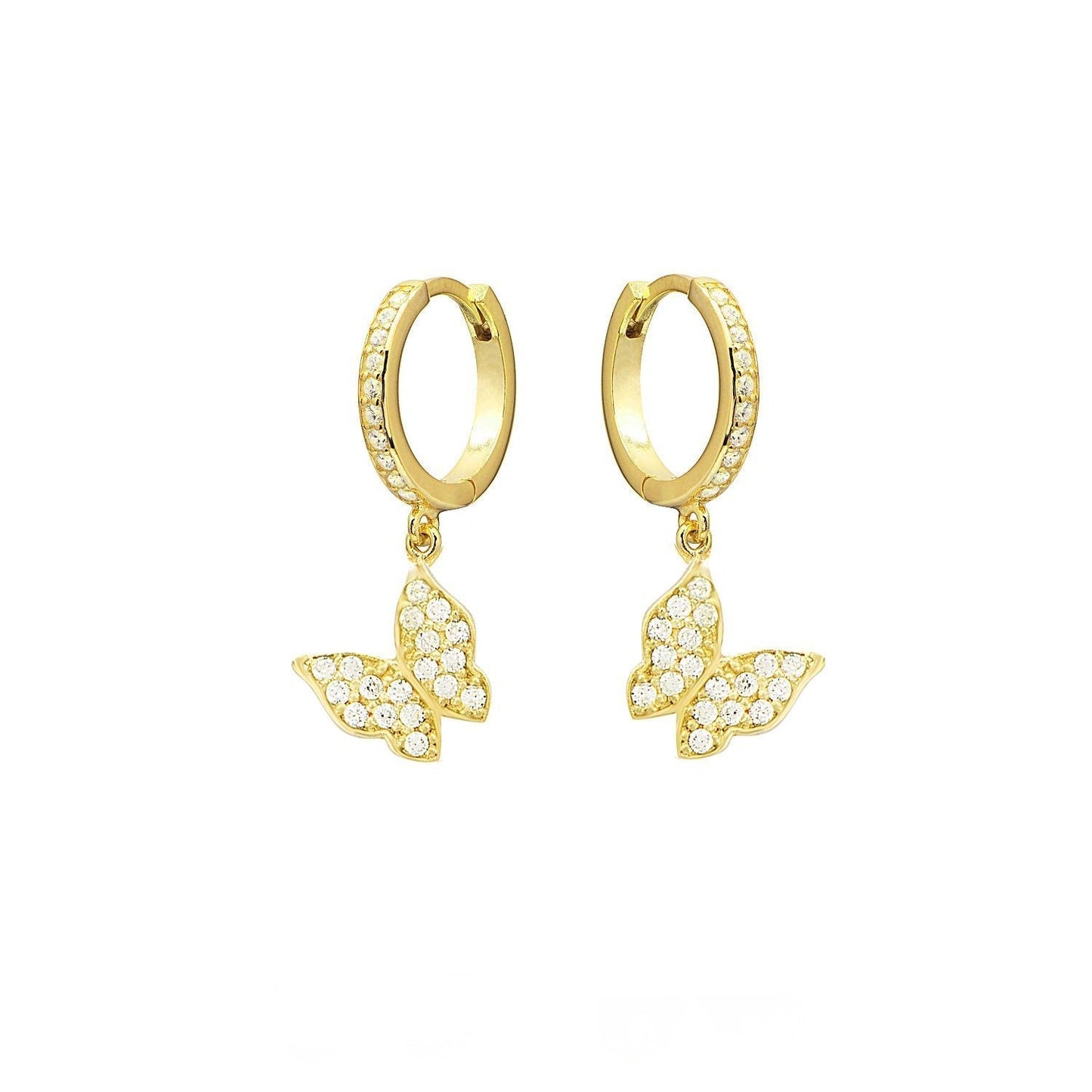 "Zircon Butterfly" Ohrringe - ONYA