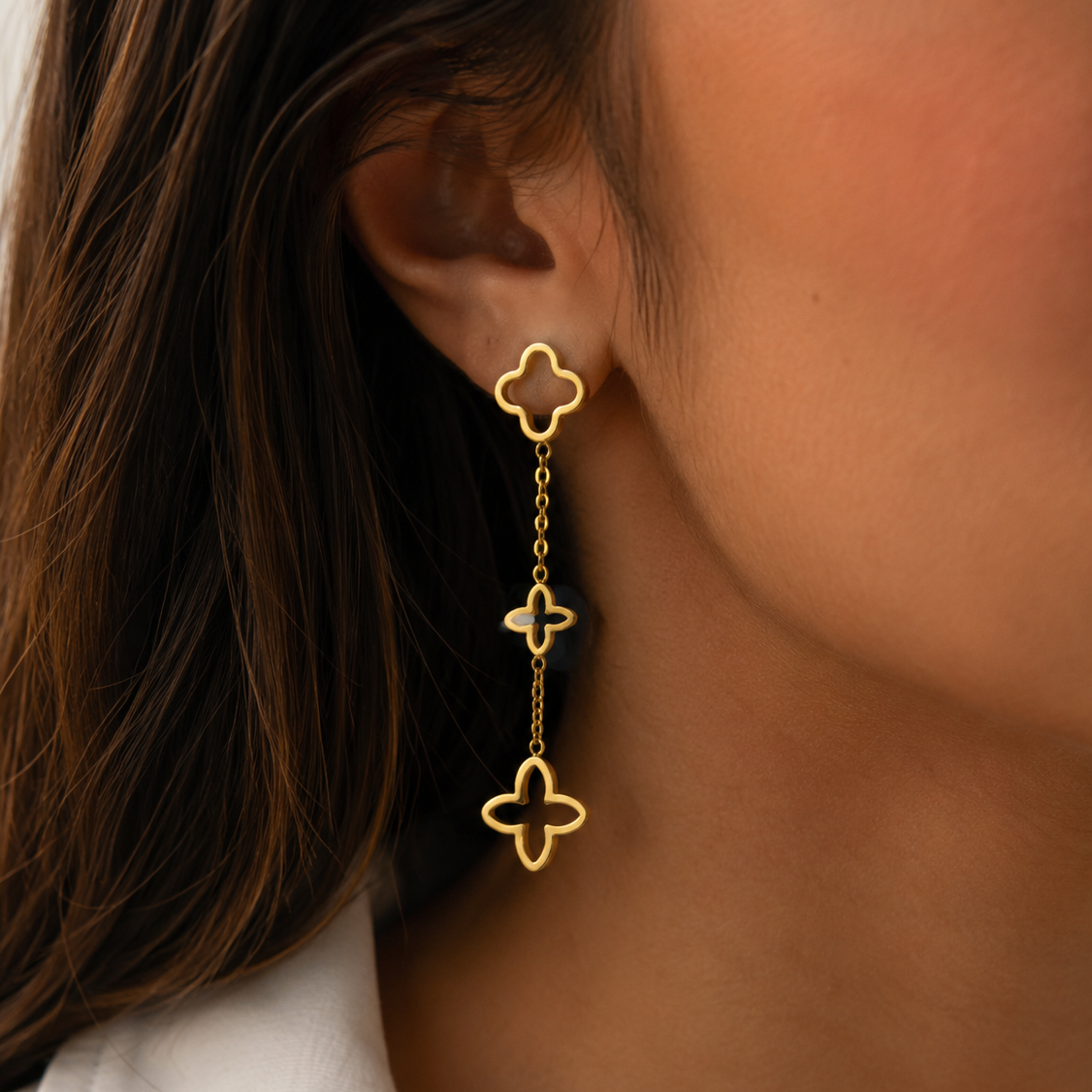 Ohrstecker Clover Line
