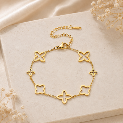 Armband Clover Line