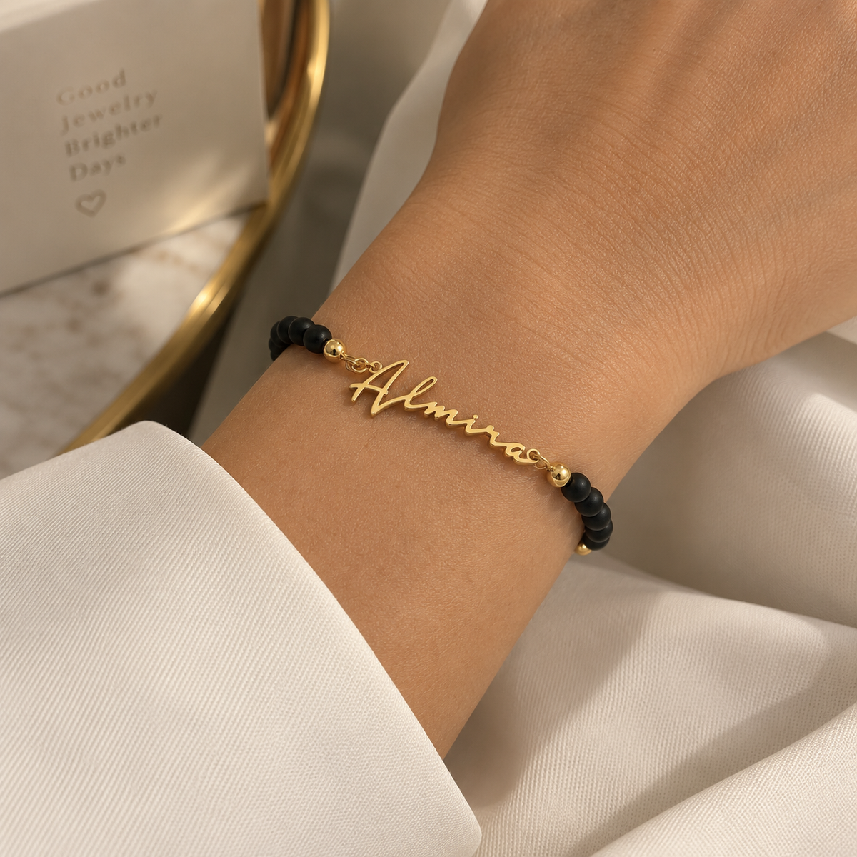 Armband Black mit Signatur