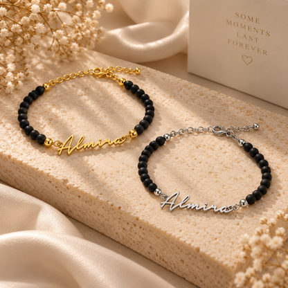 Armband Black mit Signatur