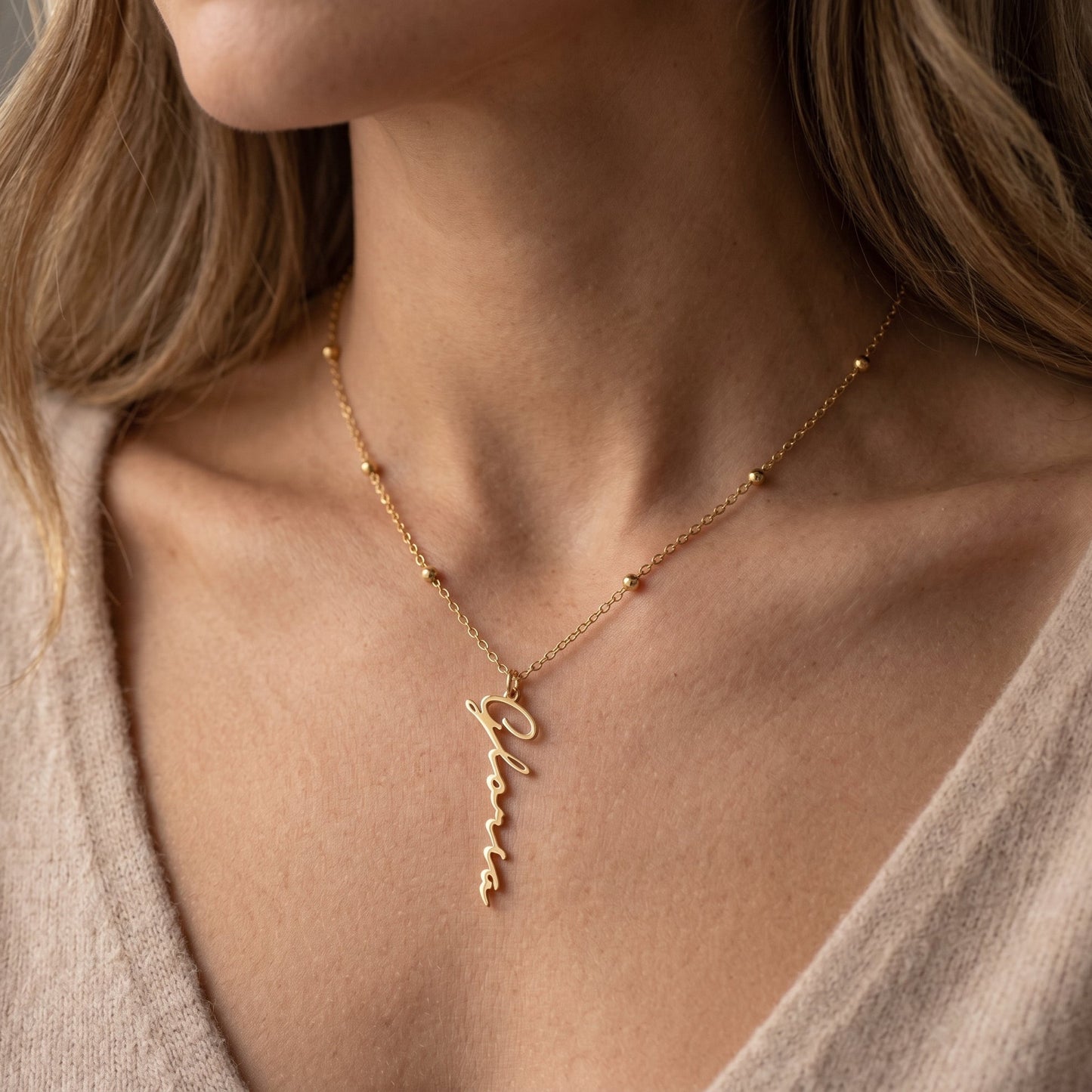 Halskette "Marble Signature"