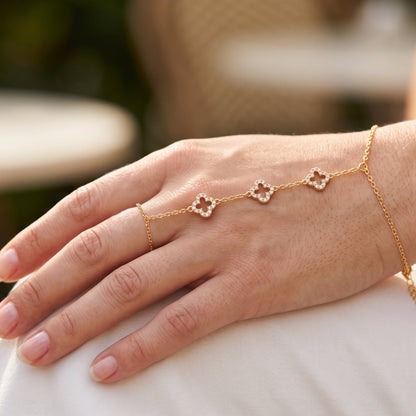 Handkette Clover Shine