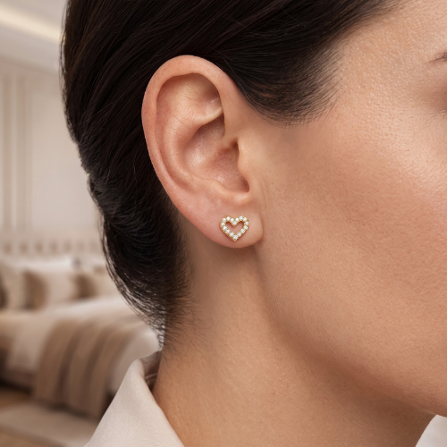 Ohrstecker "Classic Heart"