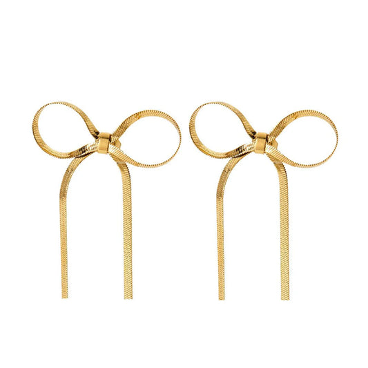 Ohrstecker Snake Bow