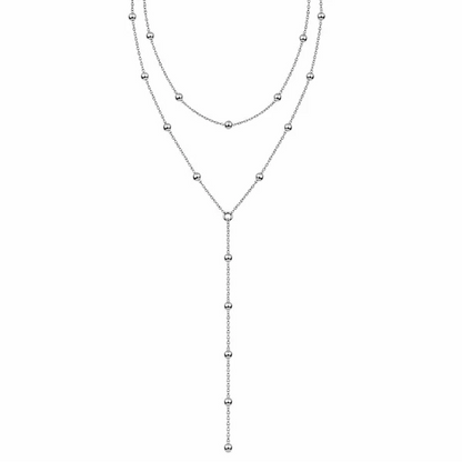 Halskette Y-Marble