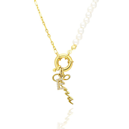 "Lock Pearl Signature" Halskette - ONYA