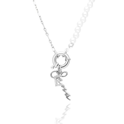 "Lock Pearl Signature" Halskette - ONYA